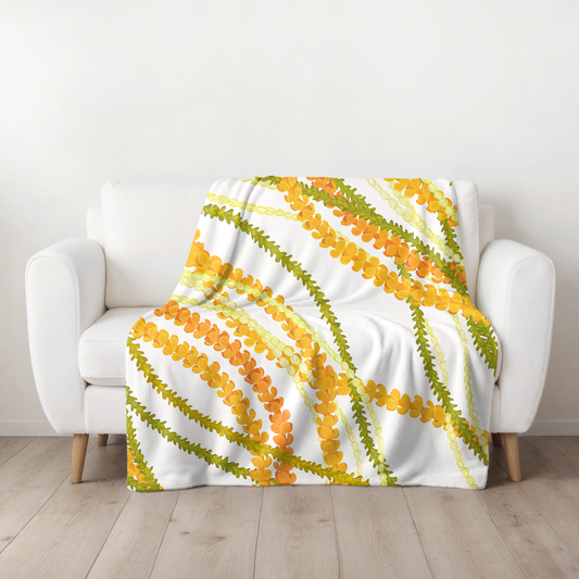 Plush Blanket | Lei Mau Loa