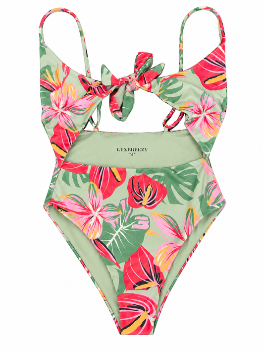 Iwa One Piece Swimsuit Tropical Gangster (Kala Mai)