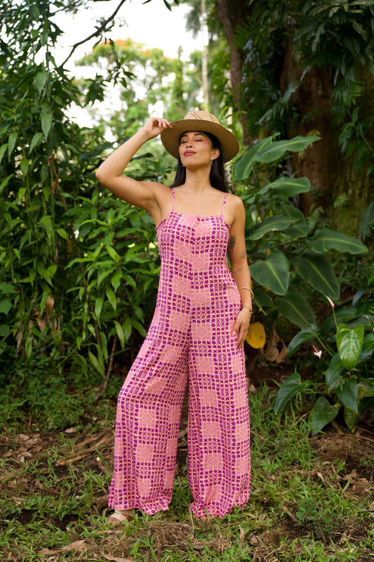 Hena Jumper | Palaka Quilt Bubble Gum