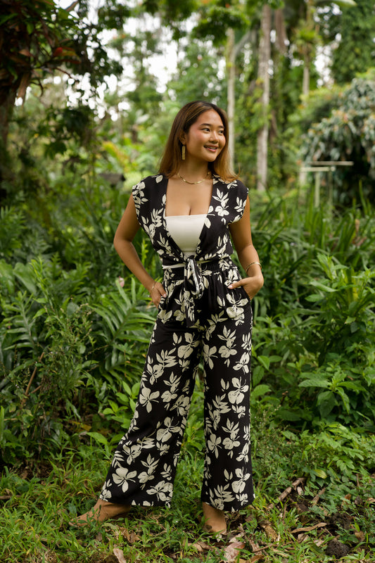 Lexi Set | Pua ʻOkika Black