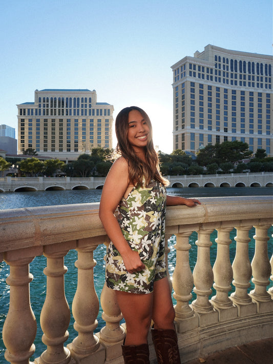 Noe Romper | Hibiscus Camouflage LBH x HONORS