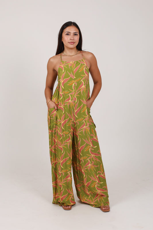 Kiana Jumper | Bird Of Paradise Olive