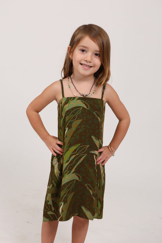 Keiki Tita Dress | Heliconia Tribal Forest