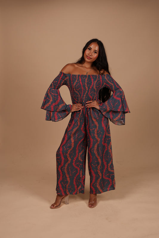 Keani Long Jumper | Ginger Lei Navy (KALA MAI)