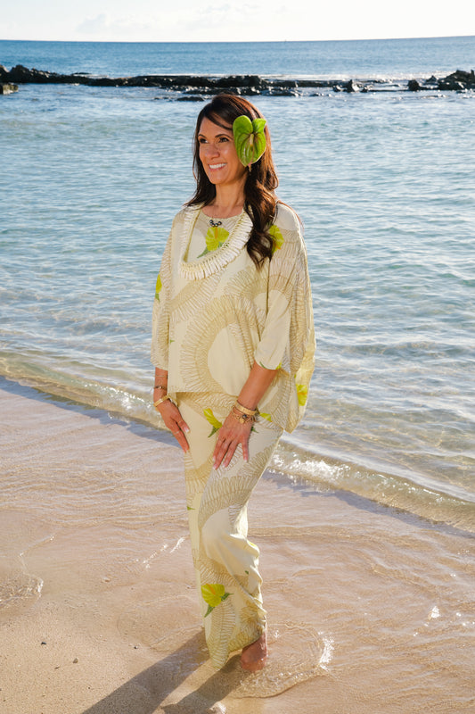 Makuahine Blouse | Ginger Lei (KALA MAI)