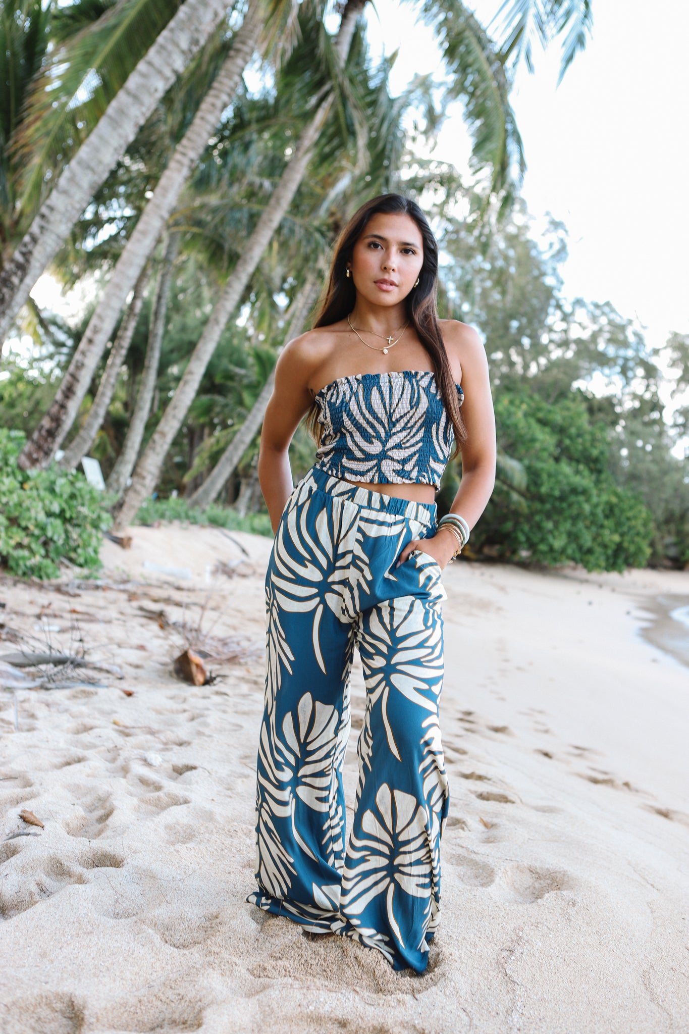 Hawaiian inspired dresses hot sale