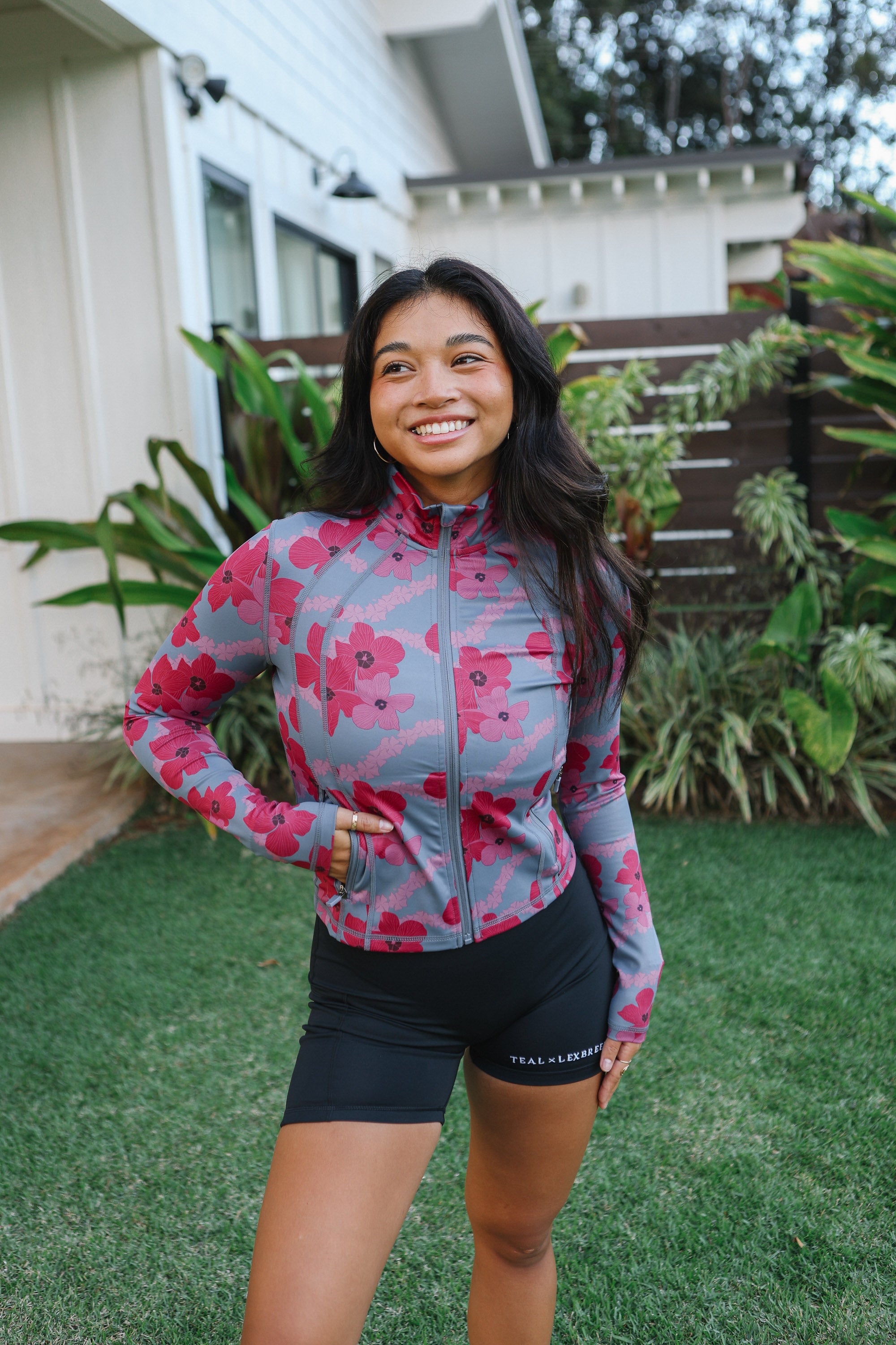 Contour Jacket | Pua Kala Lei Steel ABT X LBH – LexBreezy Hawaii