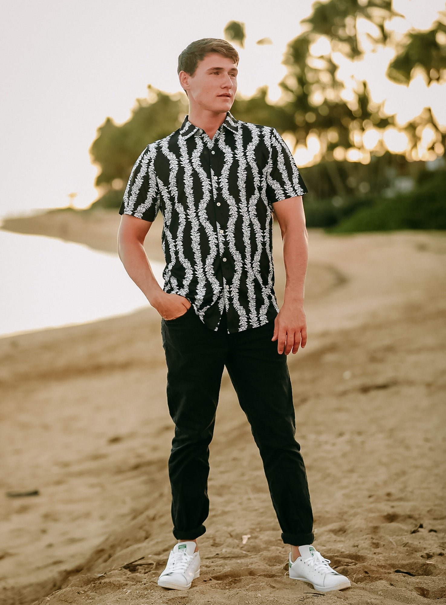 Dri fit hawaiian shirt outlet